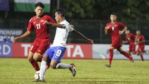  U16 Việt Nam để thua U16 Ấn Độ ở trận ra quân.