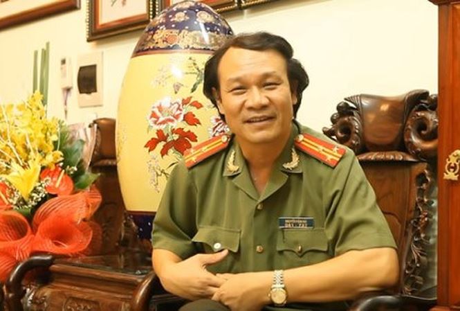 Đại tá,nguyên Phó trưởng đoàn phụ trách Đoàn kịch nói Công an nhân dân Nguyễn Hải.