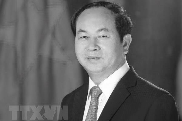 Thư và điện chia buồn về việc Chủ tịch nước Trần Đại Quang từ trần