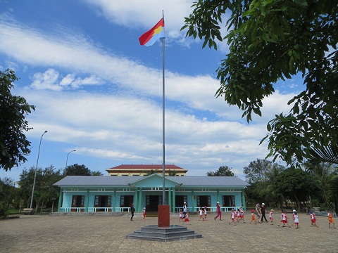 Trụ sở Chính phủ Cách mạng lâm thời Cộng hòa miền Nam Việt Nam. Ảnh: dulich.quangtri.gov.vn