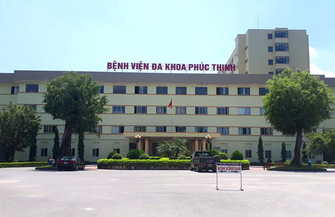 Bệnh viện Đa khoa Phúc Thịnh. Ảnh: Nguyễn Dương.