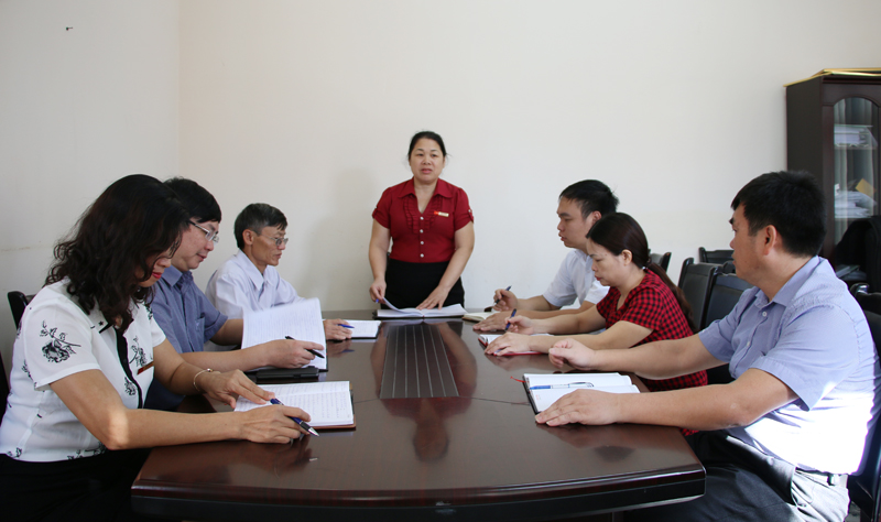 Cơ quan Kiểm tra - Thanh tra huyện Bình Liêu triển khai nhiệm vụ công tác quý III năm 2018.