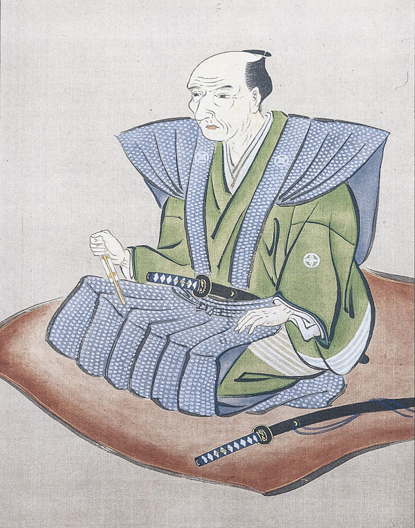 Bích họa cổ vẽ Tadataka Ino. Ảnh: Wikipedia.