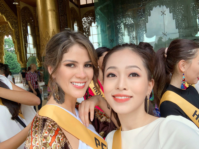 Đại diện Việt Nam chiếm được cảm tình của nhiều người đẹp quốc tế