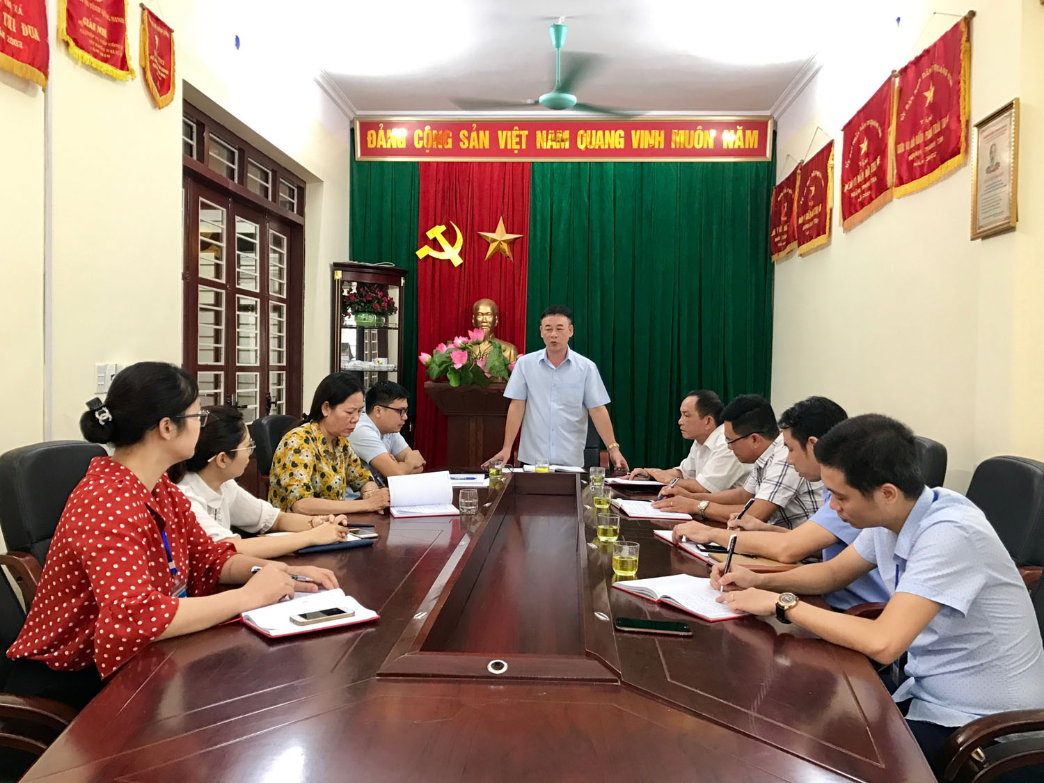 Cơ quan Kiểm tra- Thanh tra của TP Uông Bí tổ chức giao ban công tác