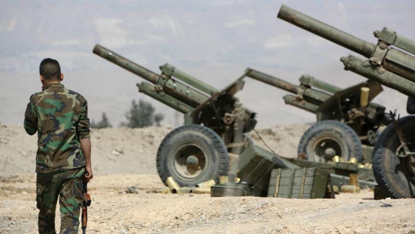 Quân đội chính phủ Syria đang tiến hành chiến dịch truy quét IS ở miền nam. 