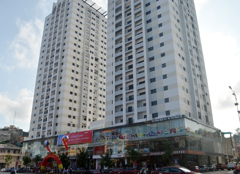 Toàn cảnh của chung cư Trần Hưng Đạo Plaza