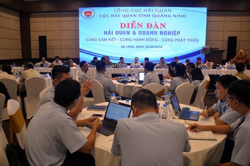 Hội nghị tham vấn Hải quan và doanh nghiệp luôn được đổi mởi và tạo động lực thu hút các doanh nghiệp đến Quảng Ninh tham gia hoạt động XNK ngày càng tăng.