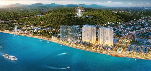 Vị trí đắt giá bên bờ Vịnh, dự án mới của DOJILAND kết hợp cùng thương hiệu quản lý khách sạn  5* quốc tế Best Western Premier sở hữu tiềm năng sinh lời vượt trội.