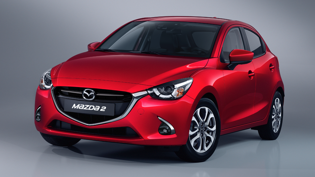 Mazda2 facelift có ít thay đổi ở thiết kế bên ngoài.