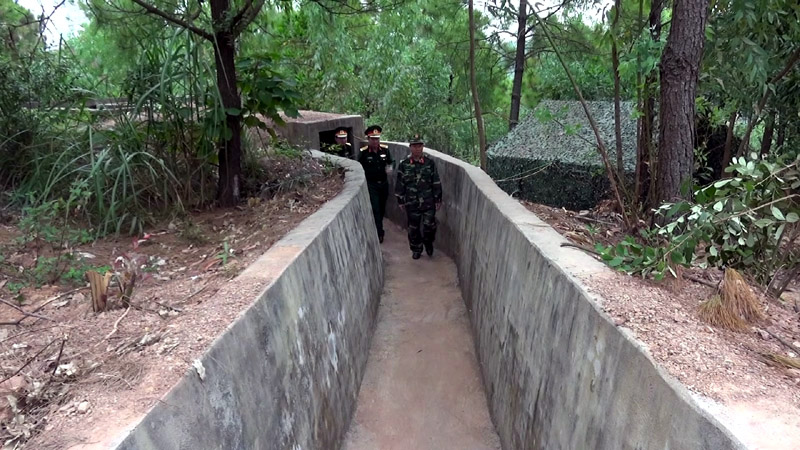 Hệ thống công trình tác chiến trong khu vực phòng thủ của TP Hạ Long được triển khai xây dựng đồng bộ