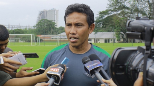  HLV Bima Sakti chia sẻ về tham vọng giúp ĐT Indonesia thành công ở  AFF Cup 2018.