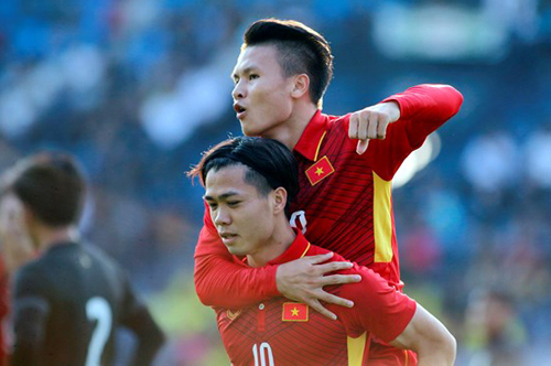 Trang chủ AFF Cup 2018 đánh giá cao khả năng tạo ra đột biến của Công Phượng và Quang Hải.