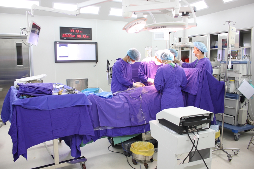 Phòng phẫu thuật tim mạch được đầu tư xây dựng hiện đại tại Bệnh viện Đa khoa tỉnh