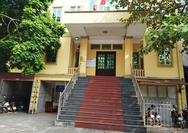 Trụ sở Chi cục Thi hành án dân sự TP Việt Trì, nơi ông Phạm Thành Đoan làm việc.