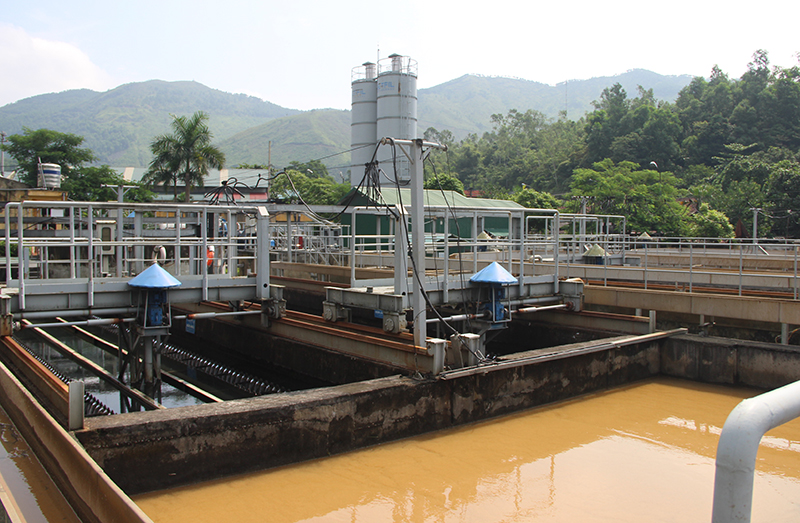 Trạm xử lý nước thải Công ty than Vàng Danh 