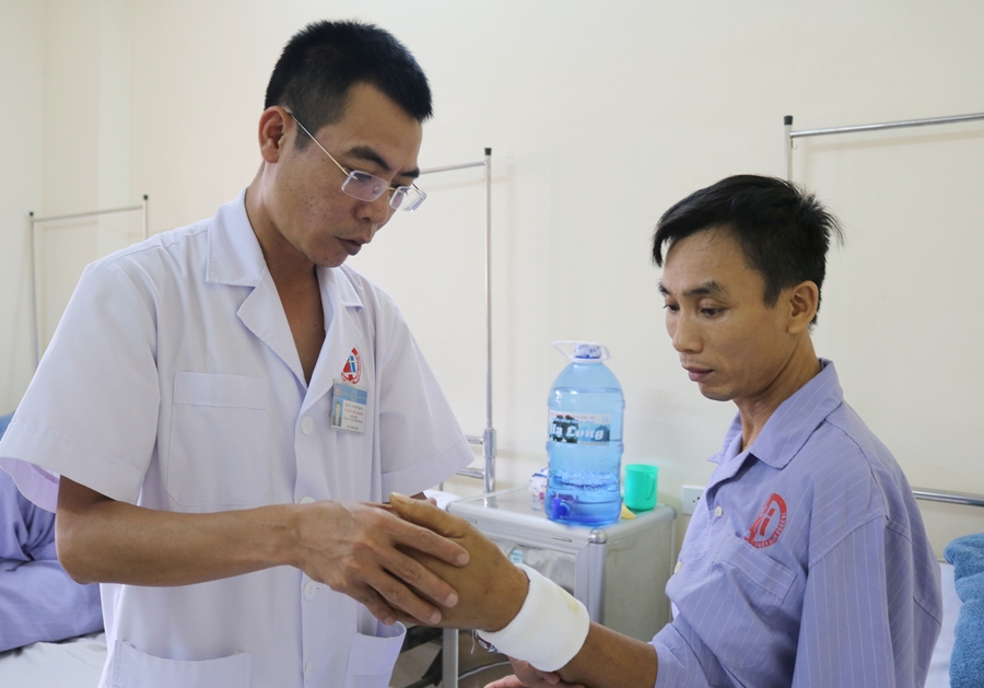 Ảnh do Bệnh viện Việt Nam-Thụy Điển Uông Bí cung cấp