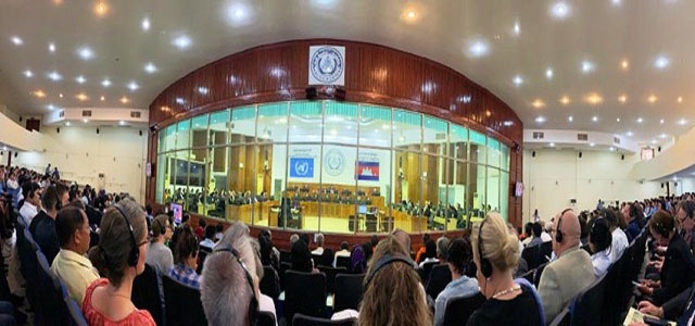 Phiên tòa xét xử các cựu thủ lĩnh Khmer Đỏ.