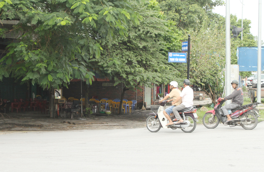 Đường Trịnh Văn Nghinh ở phường Hà Tu (TP Hạ Long).