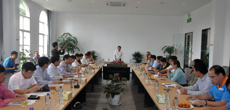 Đồng chí Nguyễn Văn Thắng, Phó Chủ tịch UBND tỉnh kết luận tại buổi làm việc.