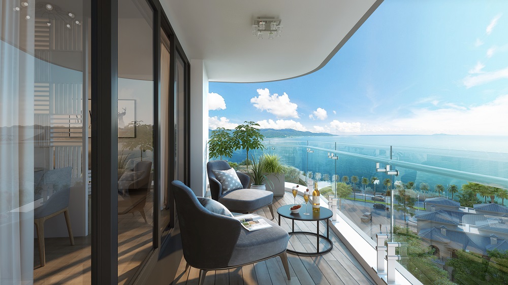 Những căn hộ mang “âm thanh của đại dương” tại Best Western Premier Sapphire Ha Long