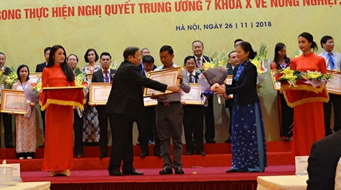 Ông Lưu Thanh Phương, Giám đốc Công ty TNHH MTV là cá nhân duy nhất của Quảng Ninh được thủ tưởng khen thưởng trong đơn này