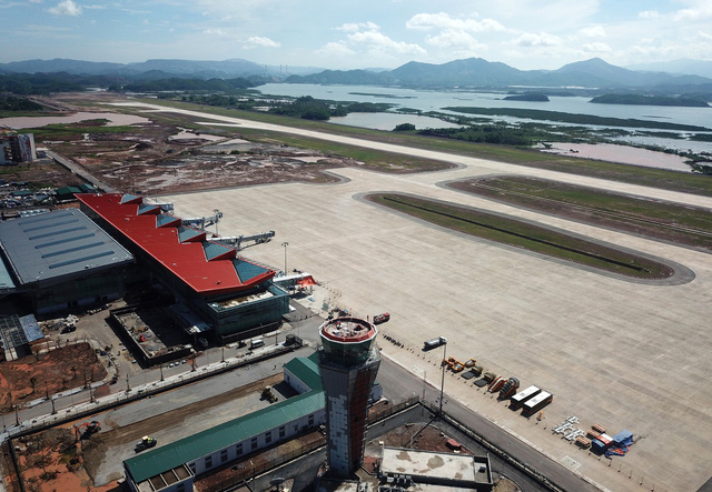 Dự án Cảng hàng không Quốc tế Vân Đồn sẽ đi vào hoạt động từ tháng 12 năm nay