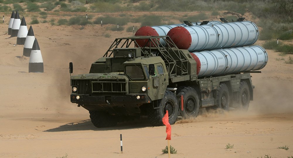 Tên lửa phòng không hiện đại S-300 do Nga cung cấp cho Syria.