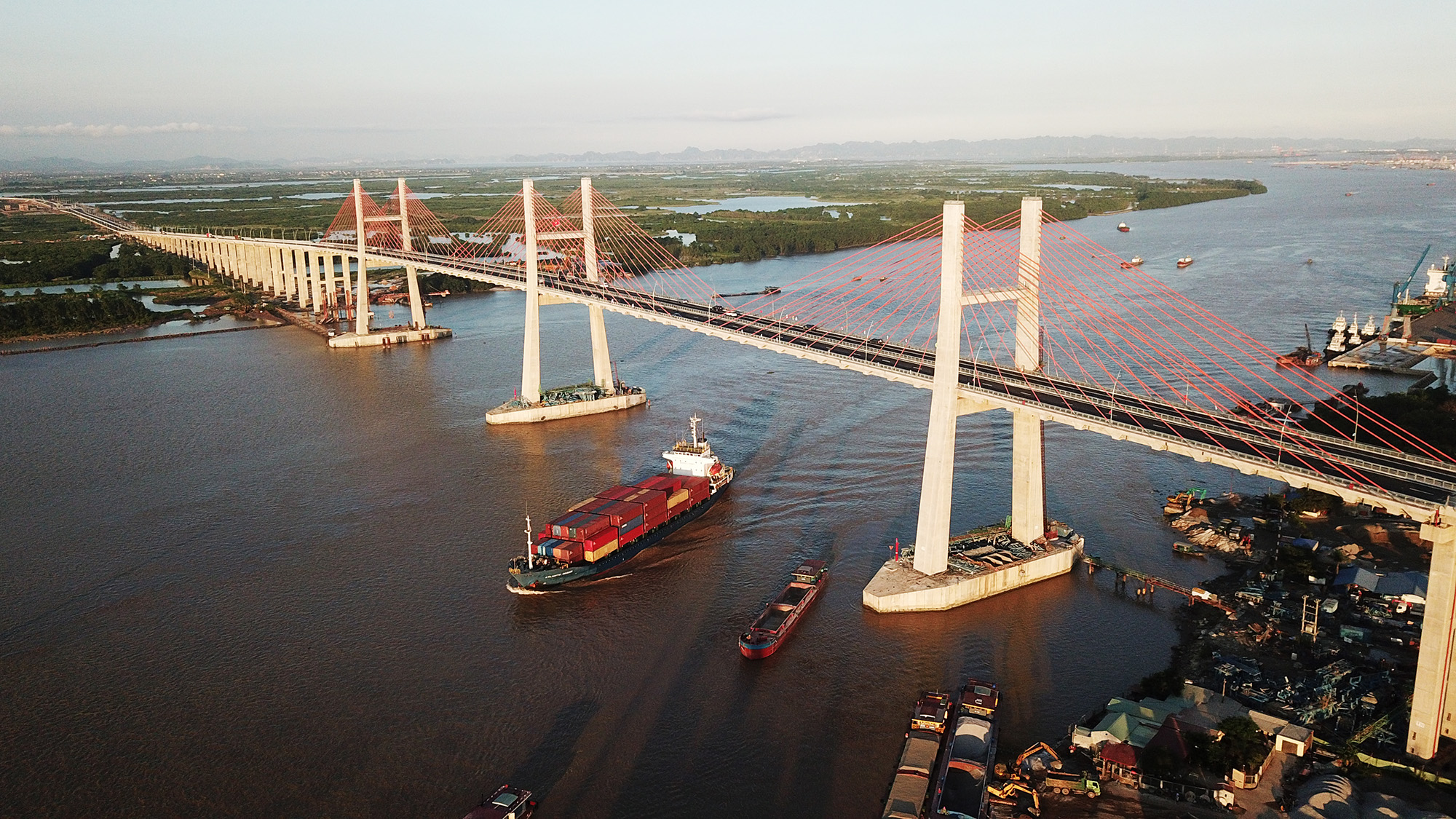 Cao tốc Hạ Long-Hải Phòng được đưa vào khai thác từ 1/9/2018.