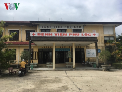 Bệnh viện huyện Phú Lộc nơi xảy ra sự cố sản khoa.
