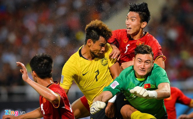 Đội tuyển Việt Nam sẽ tái đấu Malaysia ở chung kết AFF Cup 2018. Ảnh: Việt Hùng.
