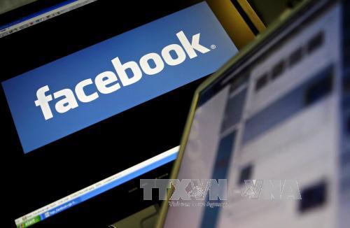 Biểu tượng của mạng xã hội Facebook. Ảnh: AFP/TTXVN
