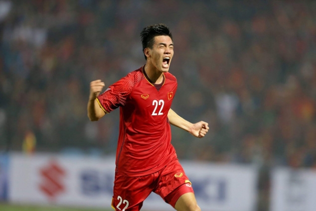  Tiến Linh đã có một bàn thắng tại AFF Cup 2018.