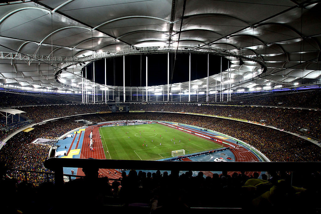 Sân Bukit Jalil là niềm tự hào của bóng đá Malaysia, là thử thách khó vượt qua của các đối thủ. Ảnh: Phalinn Ooi.