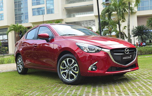 Mazda2 bản cải tiến tại Việt Nam. Ảnh: Đức Huy.