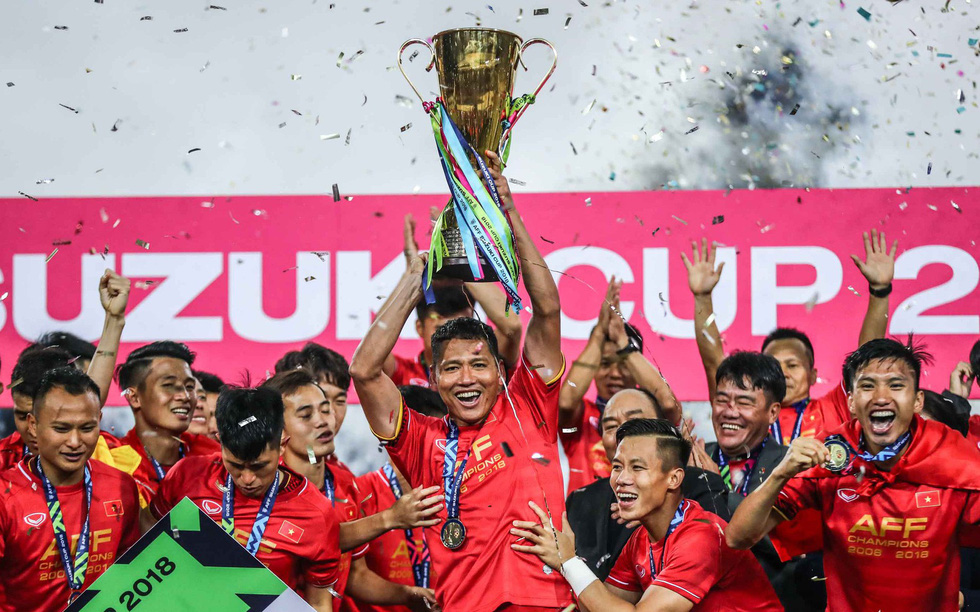 Đội tuyển Việt Nam đã lên ngôi vô địch với một thế hệ Vàng. Ảnh: tuoitre.vn
