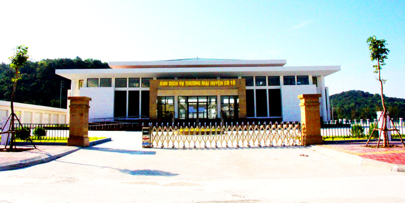 Khu dịch vụ Thương mại huyện Cô Tô dựu kiến đưa vào hoạt động trước Tết Nguyên đán Kỷ Hợi 2019