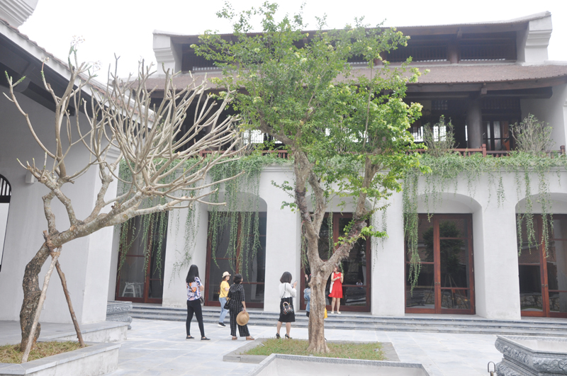 Một góc không gian khu nghỉ dưỡng Legacy Yên Tử