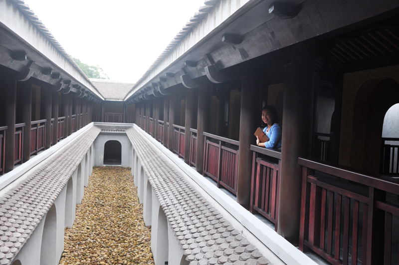 Hành lang khu nghỉ dưỡng Legacy Yên Tử