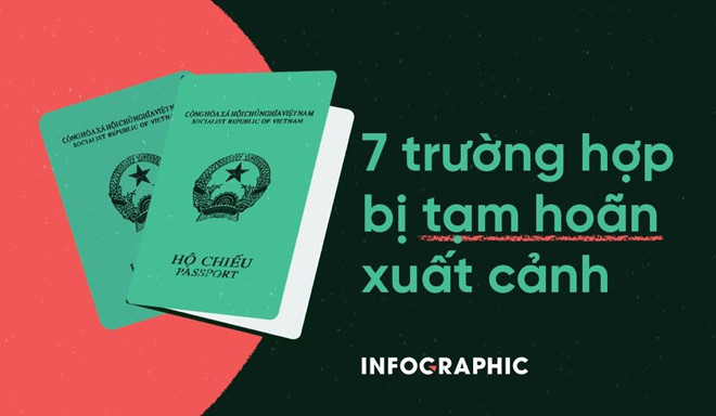 7 trường hợp bị Bộ Công an đề nghị tạm hoãn xuất cảnh