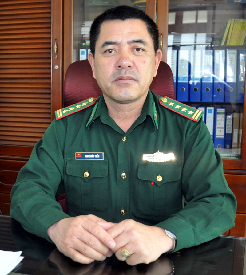 Đại tá Nguyễn Văn Thiềm, Phó Chỉ huy trưởng Bộ Chỉ huy Bộ đội Biên phòng tỉnh