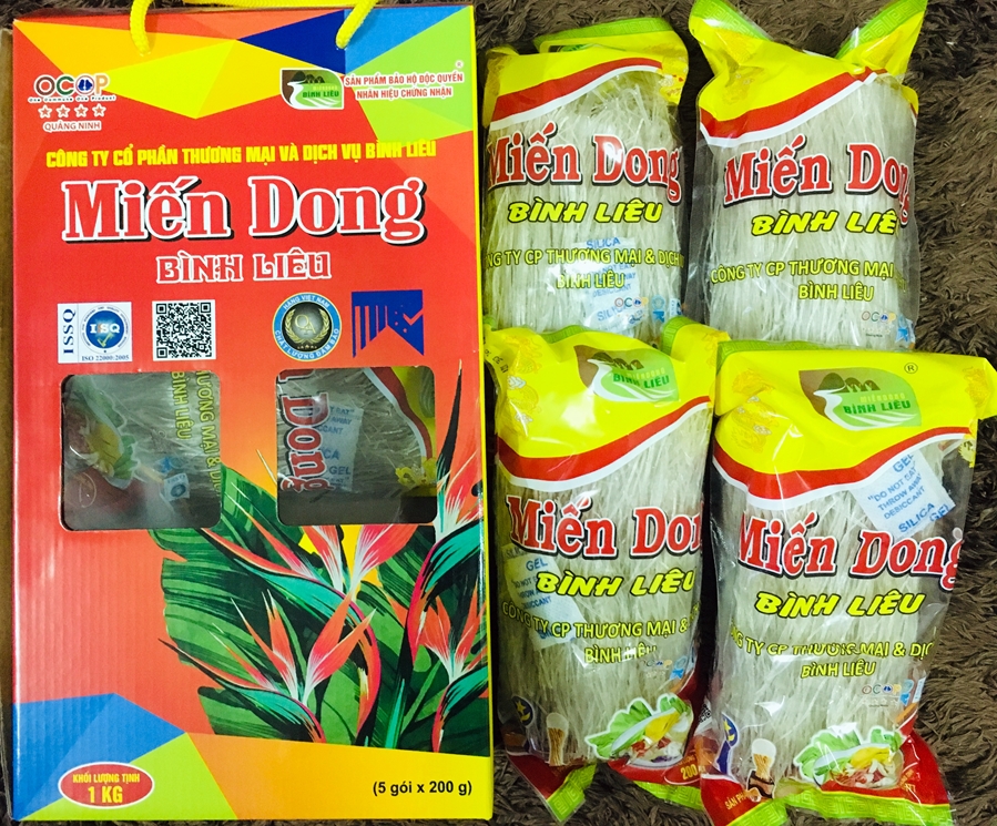 Giá bán cao, khâu xúc tiếp thương mại kém nên sản phẩm miến dong Bình Liêu đang mất dần sức cạnh tranh trên thị trường.
