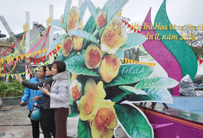 Năm 2018 là lần thứ 2, huyện Ba Chẽ tổ chức Lễ hội trà hoa vàng