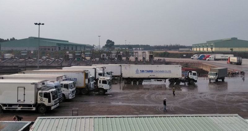 Xuất khẩu hàng hóa tại Cảng ICD Thành Đạt.