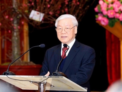 Tổng Bí thư, Chủ tịch nước Nguyễn Phú Trọng. (Ảnh: TTXVN)