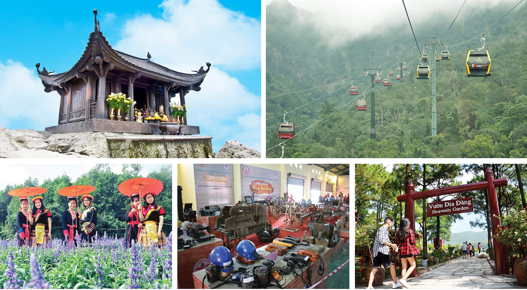 Đến Uông Bí, ngoài non thiêng Yên Tử, du khách có thể ghé thăm Thung lũng hoa Yên Tử, chợ cảnh Uông Bí hay Khu du lịch sinh thái Hồ Yên Trung - những điểm đến mới đầy hấp dẫn.