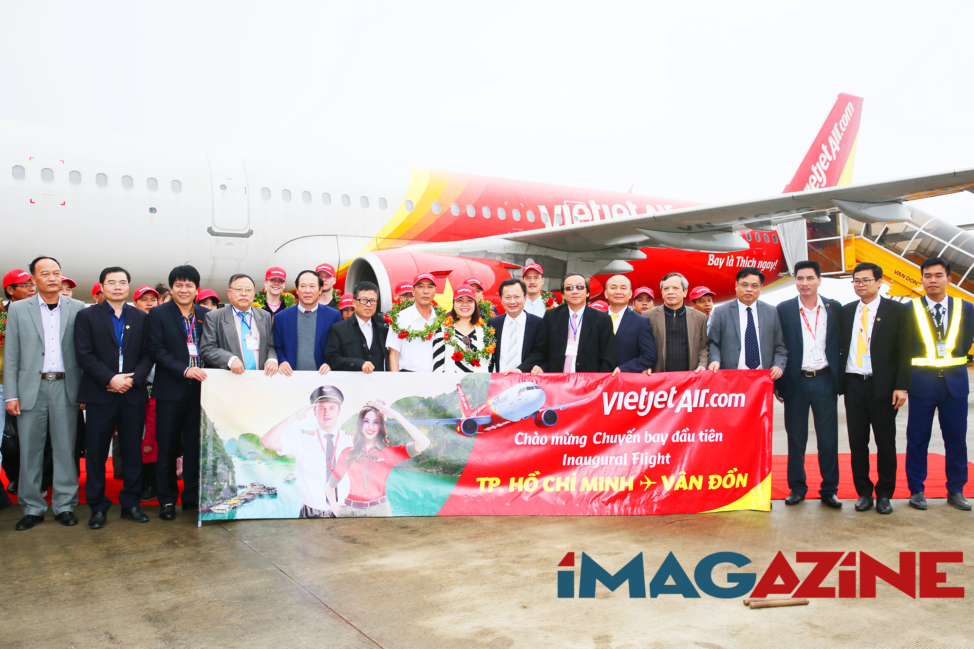 Vietjet khai trương đường bay TP Hồ Chí Minh - Vân Đồn