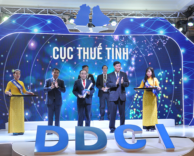 Cục Thuế Quảng Ninh giành vị trí thứ 3 DDCI khối sở ngành năm 2018.