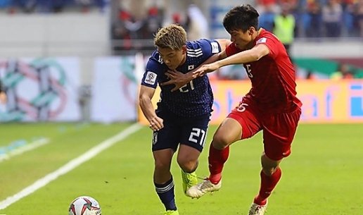  ĐT Việt Nam đã chơi phòng ngự chặt chẽ với Nhật Bản trong 45 phút đầu tiên.