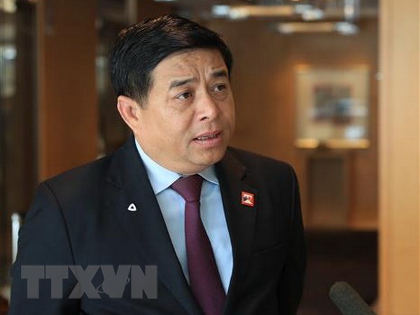 Bộ trưởng Bộ Kế hoạch và Đầu tư Nguyễn Chí Dũng. Ảnh: Thống Nhất/TTXVN